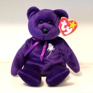 Princess Bear Beanie Baby